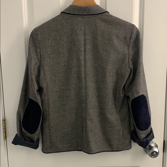 Gap navy tweed blazer - Picture 2 of 5